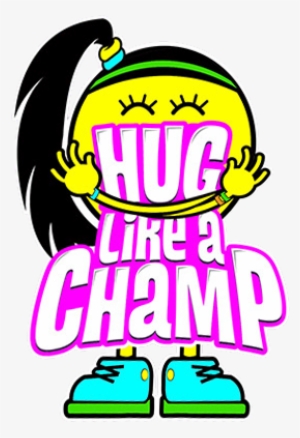 Bayley Hug Like A Champ Logo