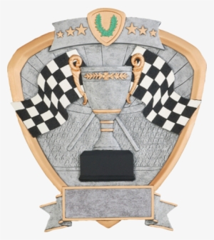 Race Flags Shield Series P - Victory Cup Racing Shield Award