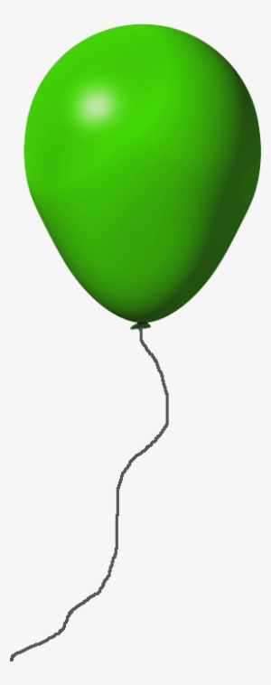 Transparent Background Green Balloon Transparent