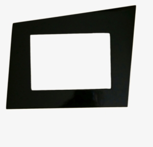 Black Trapezoid Picture Frame - Picture Frame