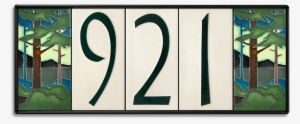 House Number Frame - House Numbering