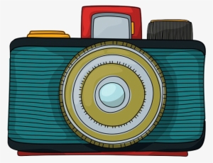 Photographic Film Cartoon Camera Drawing - กล้อง ถ่ายรูป การ์ตูน