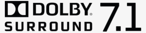 State Theatre And Multiplex 322 Main Street, Woodland, - Dolby Surround 7.1 Logo