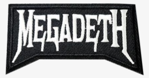 Band Megadeth Patch Iron On - Embroidered Patch