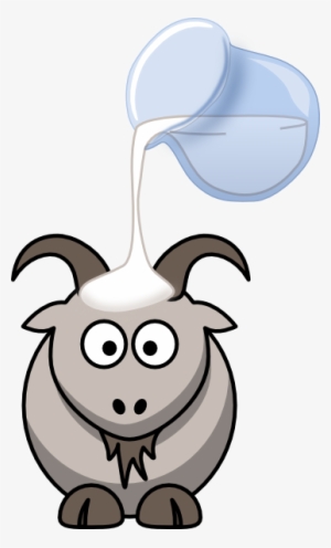 goats head clipart dairy goat - cartoon goat