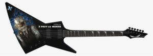 Dean Guitars Image - Dean Zero Dave Mustaine Vic Rattlehead Guitar