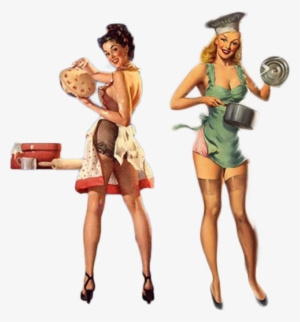 Cooking Pin Up Pie - Pin Up Cooking
