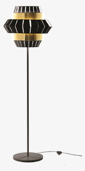 Web Coco Floor Lamp Png - Black