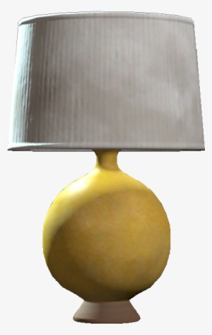 Yellow Table Lamp - Yellow Table Lamp Png
