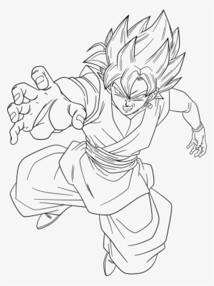 Super Saiyan Rose Goku Black Lineart By Songoku - Goku