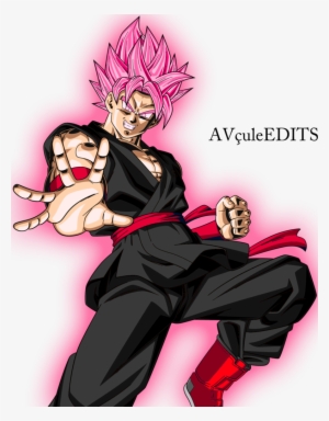 Some Goku Black Fanart Correct Shade Of Pink - Evil Goku Ssj Rose