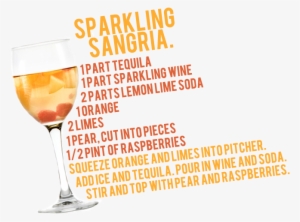 Here, They Make Sparkling Sangria With Cava, Which - Quotes About Life And Love