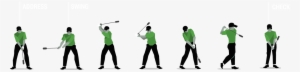 Golf Swing Png Clipart Freeuse - Golf Swing Silhouette