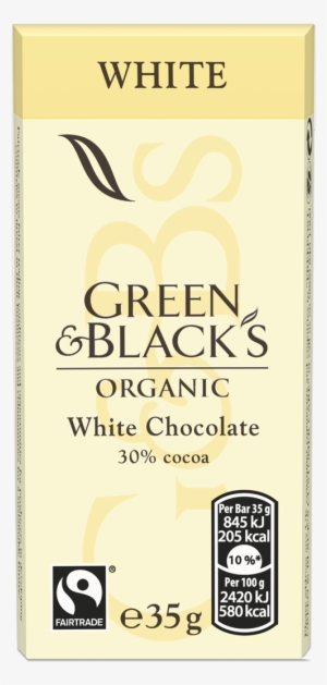 G&b's White 35g Bar - Green And Blacks