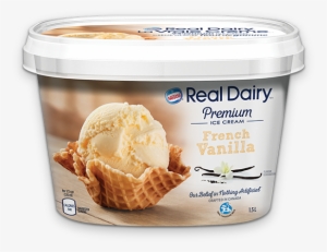 Real Dairy French Vanilla - Crème Glacée À La Vanille