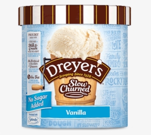 Vanilla - Dreyer's Vanilla No Sugar Added