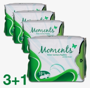 Sante Barley Product Moments Anion Sanitary Napkin - Sante Barley Moments Napkin