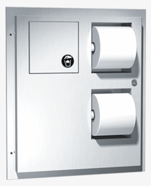04823 - Asi Dual Access Toilet Tissue Dispenser With Napkin