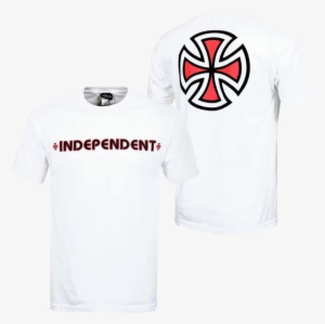 Bar Cross Tee White - Independent Bar/cross T-shirt - White S A1385278