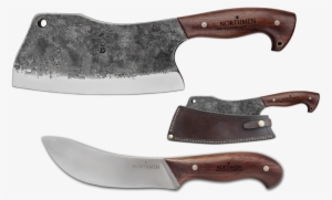 Butchers Set Detailed - Heavy Cleaver Knife
