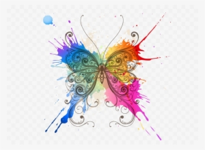 Abstract Art Png Picture - Effet Papillon