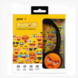 Groov E Kids Earmoji Emoji Dj Style Stereo Headphones - Groov-e Earmoji's Stereo Headphones Kissing Face
