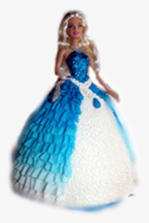 3d Barbie Doll Cake 3d-b01 - Barbie Doll Cakes Png