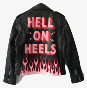 Image Of Hell On Heels - Leather Jacket