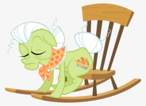 Hombre0, Granny Smith, Rocking Chair, Safe, Simple - Mlp Granny Smith Png