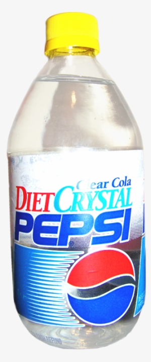 Diet Crystal Pepsi Glass Bottle - Nutrition