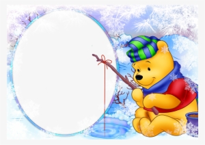 Free Winter Border Png - Winnie The Pooh Powerpoint Backgrounds