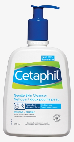 Gentleskincleanser500ml - Cetaphil Gentle Skin Cleanser Face And Body