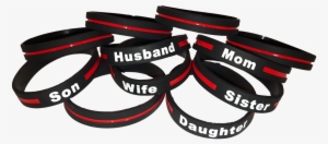 Thin Red Lines Float - Thin Red Line Firefighter Mom Bracelet