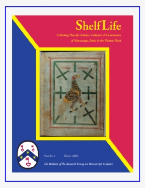 Front Cover Of Shelflife, The Bulletin Of The Research - Corpus Christi College, Cambridge