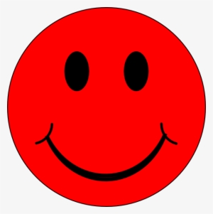 smileys clipart red - red smiley face cartoon