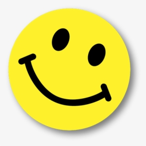 Smiley Face Windshield Decal - Smiley