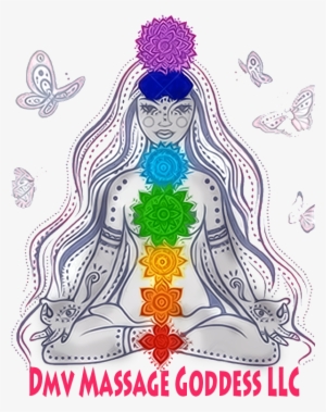 Massage Goddess Logo1 - Gold Throat Chakra Necklace, Throat Chakra Pendant,