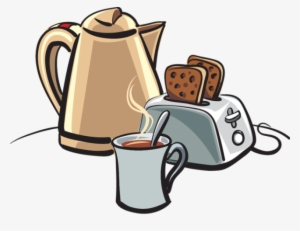 Breakfast Clipart Cereal Toast - Tea And Toast Cartoon