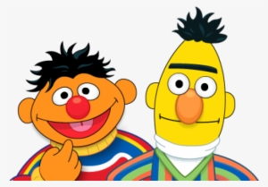 Face Clipart Sesame Street - Bert And Ernie
