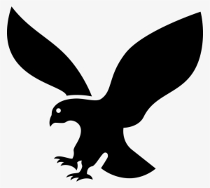 Eagle Silhouette In Flight - Silueta De Un Aguila