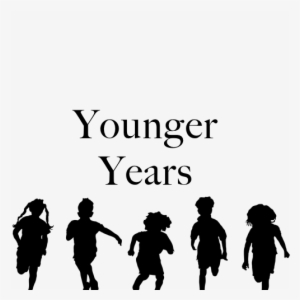 Youngeryears - Kids Running Silhouette