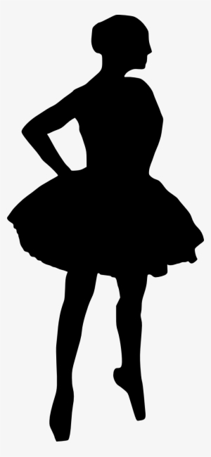 20 Ballerina Silhouette - Little Girl Silhouette Transparent Background