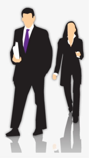 Homeimg - Man And Woman In Suit Silhouette