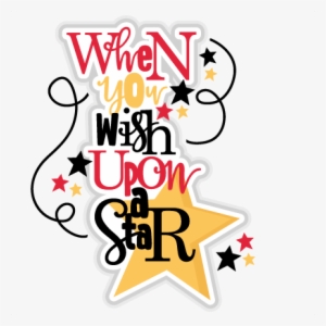 When You Wish Upon A Star Disney Title Svg Scrapbook - You Wish Upon A Star Disney