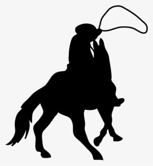 Cowboy Silhouette Png Image - Cowboy On Horse Silhouette Png
