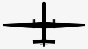 Shahed 129 Silhouette - Portable Network Graphics