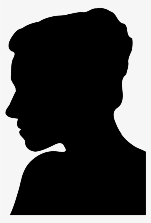By John Fortmeyer - Silhouette Young Man Head