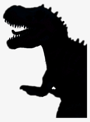Ftesilhouette T-rex Trex Dinosaur Silhouette Black - T Rex Transparent Silhouette