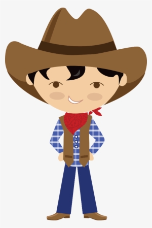 Cowboy Cowgirl Silhouette Clip Art - Cowboy Minus