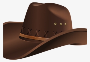 Cowboy Hat Clipart Silhouette - Cowboy Hat Clipart Transparent